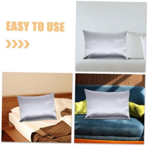 TOGEVAL Cooling Pillow Covers Breathable Polyester Zippered Pillowcases