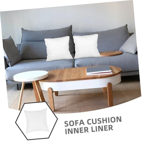 Mikikit Zippered Pillow Protector for Home Sofa Use