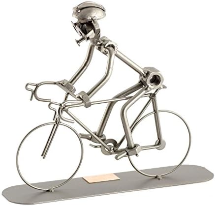 Handmade Racing Bike Sculpture Nuts Bolts Decor Figurine