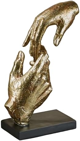 Touch of Class Loving Hands Table Sculpture - Gold