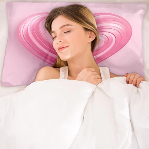 GzLeyigou Satin Pillowcase - 20x30in Queen Size Smooth and Breathable