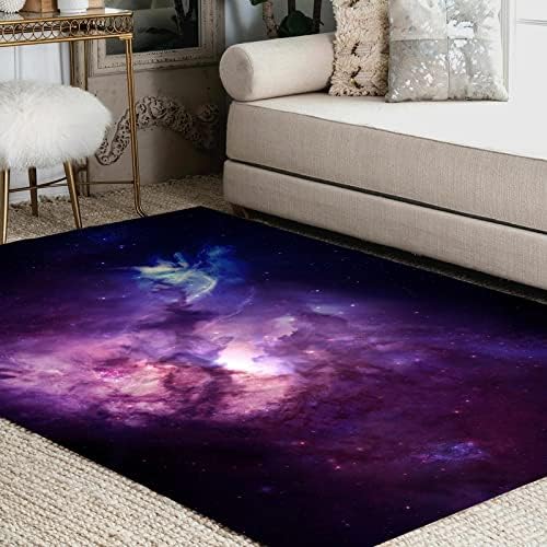 Oueoty Galaxy Area Rug 17x26ft Non-Slip