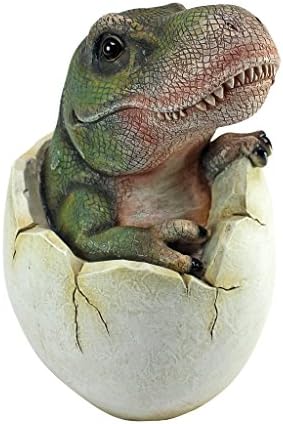 Design Toscano Baby T-Rex Dino Egg Statue
