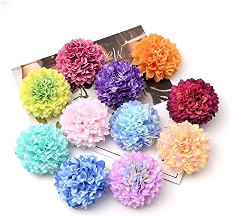 50PCS 5cm Artificial Silk Hydrangea Flowers