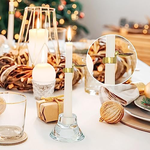 10 PCS Gold Plated Metal Candle Snuffer Extinguisher Set