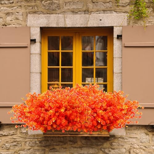 SITUMEIZI 8 Bundle Artificial Flowers for Autumn Decor
