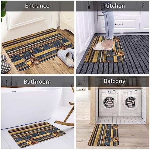 Egyptian Pharaonic Fresco Floor Mat for Home and Office