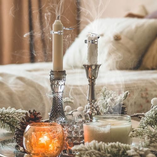 HSOKEW 12PC Adjustable Candle Snuffer Set 1