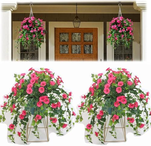 Realistic Artificial Petunias Uv Resistant