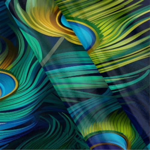 GzLeyigou Peacock Satin Pillowcase 20x26in