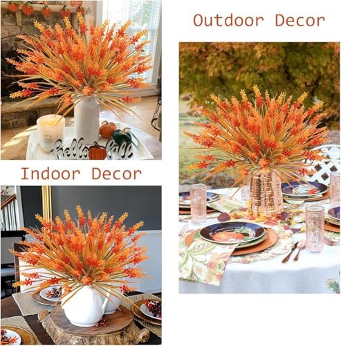 Toprooms 12 Bundle Artificial Grass with Flowers
