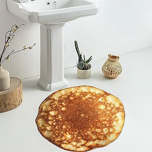 Burritos Round Area Rug 3ft Funny Cute Decor Rug