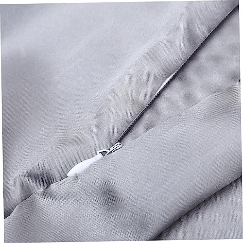 ETHZZLE 2pcs Cooling Polyester Pillowcases Breathable Zippered Covers