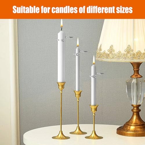 HSOKEW 12PC Adjustable Candle Snuffer Set 1