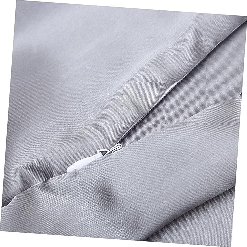 BESTOYARD Cooling Zippered Pillowcases 2pcs Soft Polyester