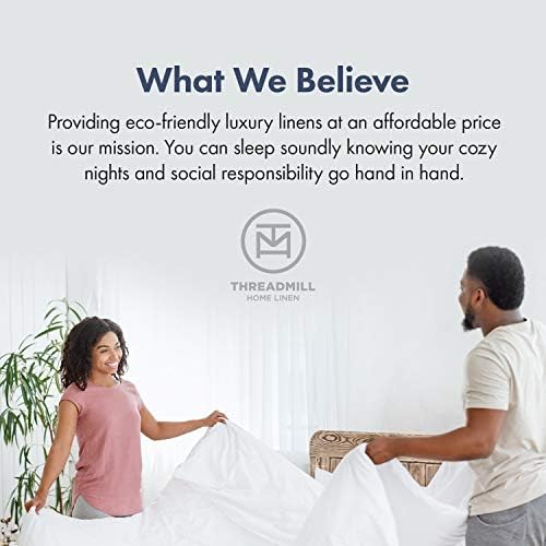 Threadmill Home Linen Luxury King Size Pillow Cases