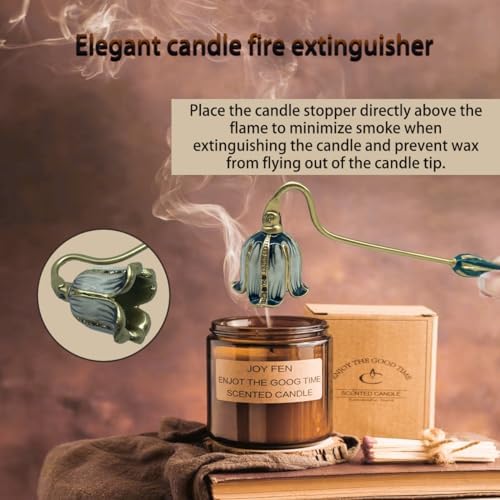 EPedic Candle Snuffer Metal Wick Extinguisher with Long Handle