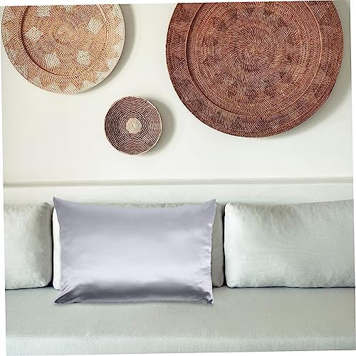 KICHOUSE 2pcs Zippered Polyester Pillowcases Soft Comfortable Decorative Elegant