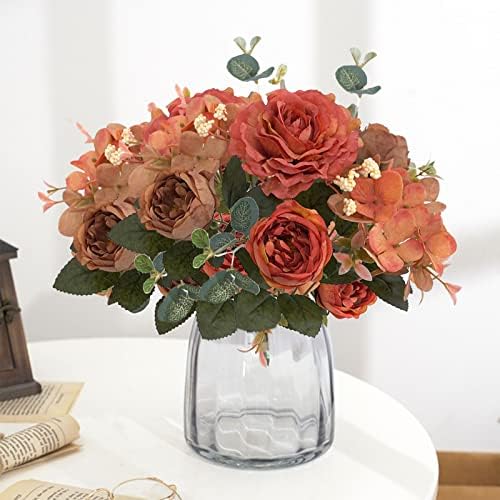 Ymortalize Spring Artificial Flowers Wedding Bouquet Decor