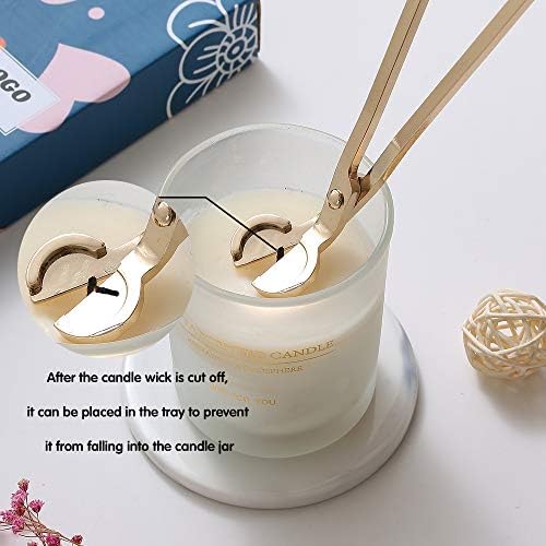 BEDOGO 3 in 1 Candle Tools Set - Gold