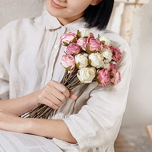 Elegant Artificial Flower Bouquet for Wedding and Home Dcor