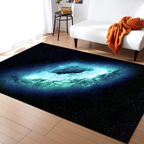 Oueoty Galaxy Area Rug 17x26ft Memory Foam