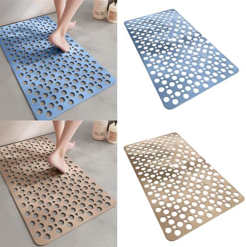 Haoyull Non-Slip Waterproof Shower Mat with Suction Cups