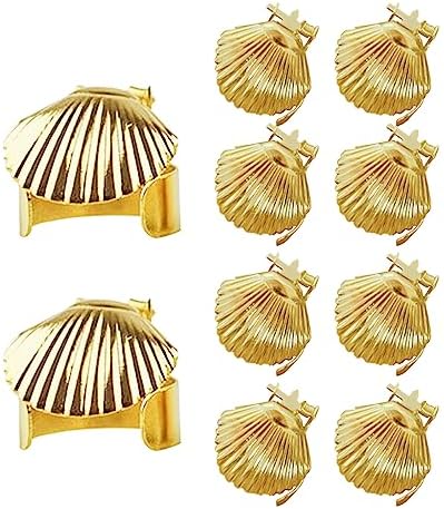 10 PCS Gold Plated Metal Candle Snuffer Extinguisher Set