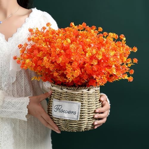 SITUMEIZI 8 Bundle Artificial Flowers for Autumn Decor