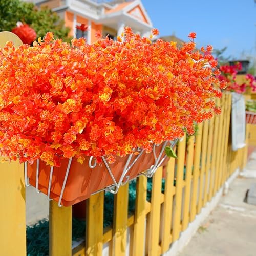 SITUMEIZI 8 Bundle Artificial Flowers for Autumn Decor