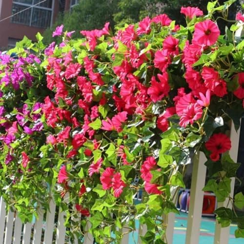 Realistic Artificial Petunias Uv Resistant