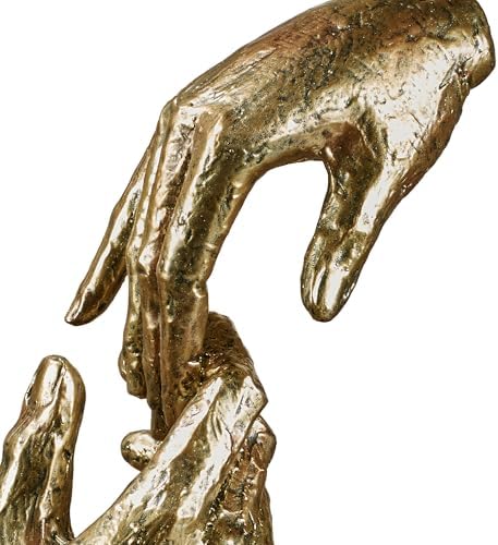 Touch of Class Loving Hands Table Sculpture - Gold