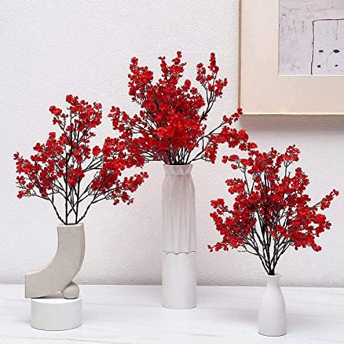 Niuniufine 4Bundles Babys Breath Artificial Flowers for Wedding Decor