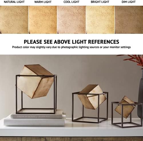 Madison Park Quad Cube Home Decor 3 Piece Set
