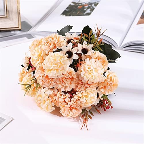 Artificial Hydrangea Bouquet for Outdoor Decor