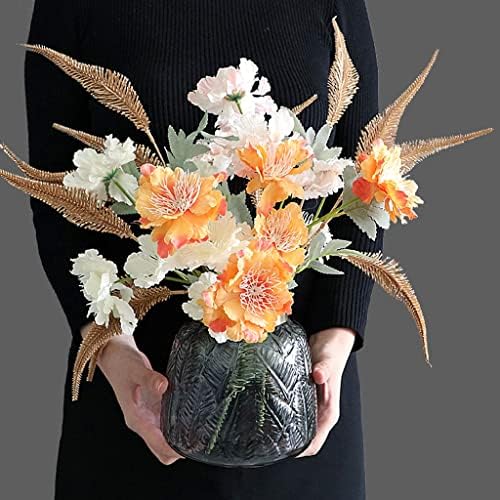 Cherry Blossom Artificial Flowers Silk Vase Set