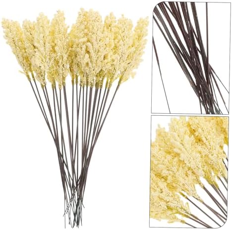 Artificial Wheat Ear Decor 24Pcs for Vase Home Photo