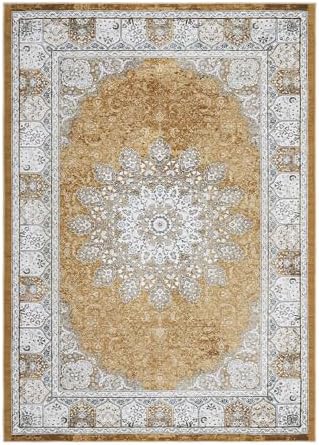 GarveeHome 5x7 Vintage Floral Area Rug
