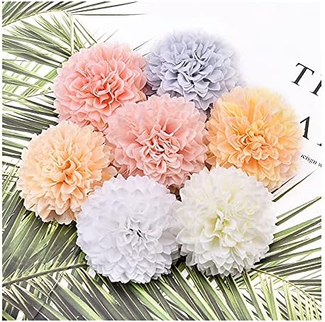 50PCS 5cm Artificial Silk Hydrangea Flowers