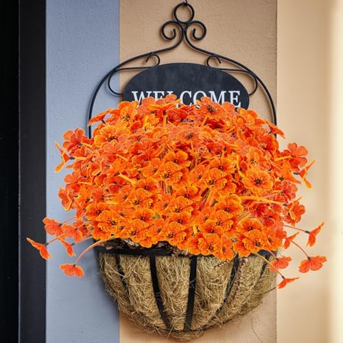 XEOLIAN Artificial Fall Flowers 12 Bundles 1