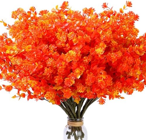 SITUMEIZI 8 Bundle Artificial Flowers for Autumn Decor
