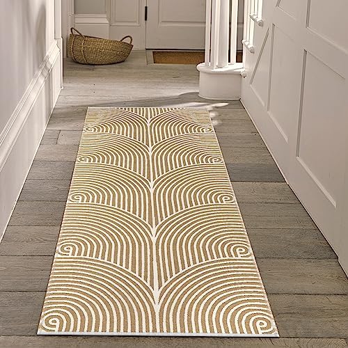 Tiffasea Washable Kitchen Rug 2x5 Cotton Woven