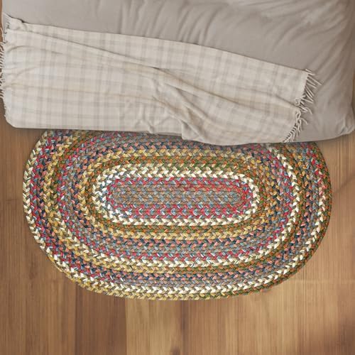 Rhody Rug Country Jewel CJ35 Bronze 2 x 3 Oval Area Rug