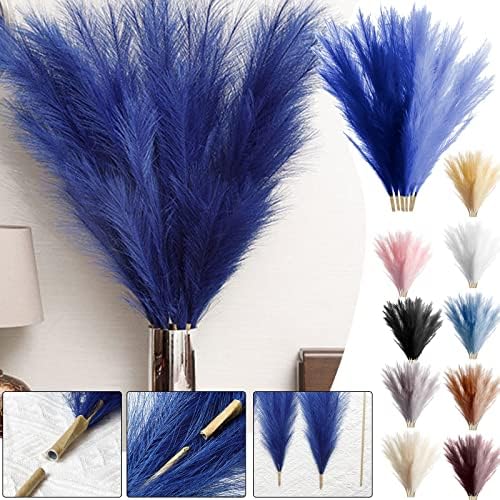 Artificial Reed Grass and Silk Flowers for Boho Decor