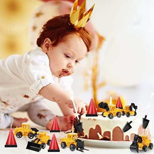 Yerliker 24 Pcs Construction Party Decoration Set