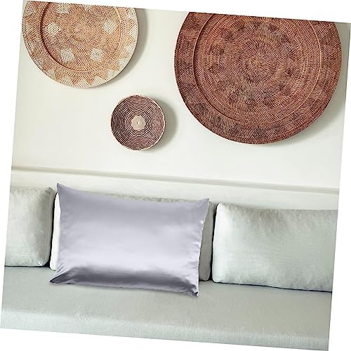 ETHZZLE 2pcs Cooling Polyester Pillowcases Breathable Zippered Covers