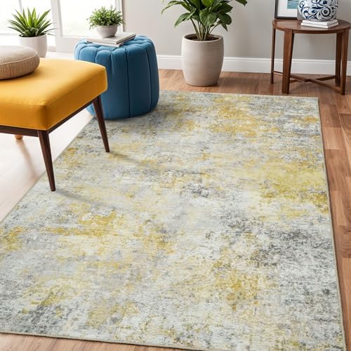 RUUGME Washable Abstract 3x5 Area Rug