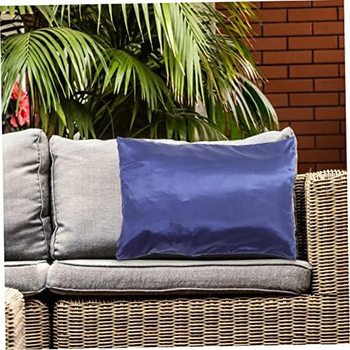 KICHOUSE 2-Piece Silk Pillowcase Set for Home Hotel and Travel