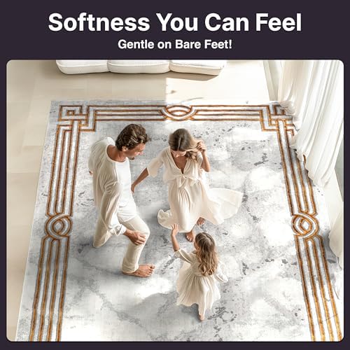 Well Woven Fairmont Collection Huntington Grey Rug