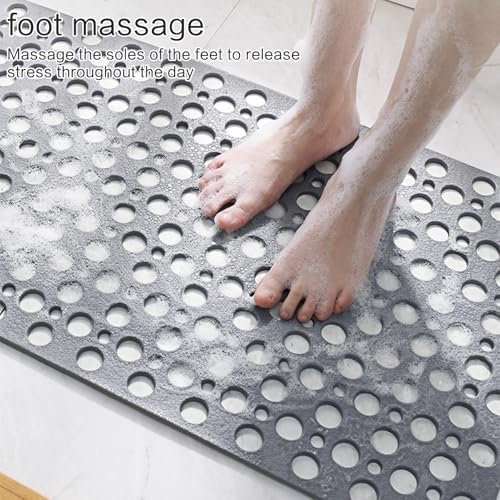 Haoyull Non-Slip Waterproof Shower Mat with Suction Cups